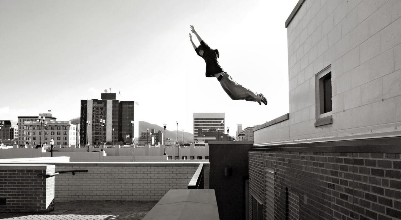 Parkour block 3d